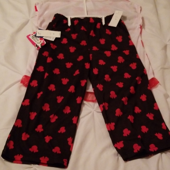 ( Girls ) Disney Minnie Mouse Capri 2 Pc Set - Picture 4 of 7